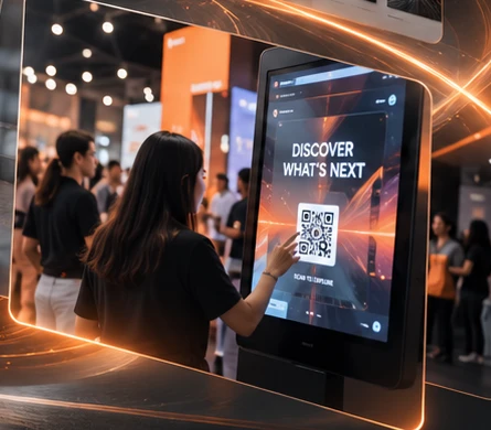 Illustrative event technology visual