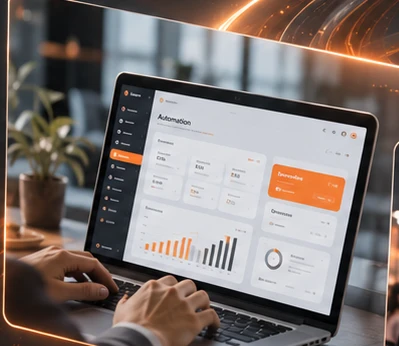 Illustrative business automation solutions visual
