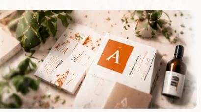 Illustrative branding & design visual